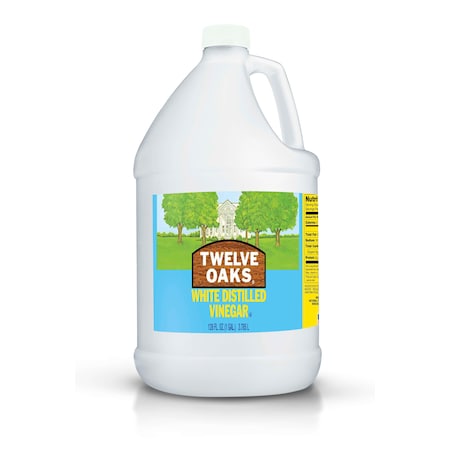 Tweleve Oaks White Distilled Vinegar, PK4 1311815